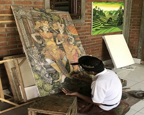 Bali Shopping Tour | Bali Painting Art | Bali Traventure